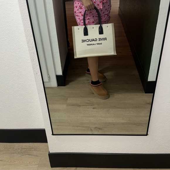 Saint Laurent Rive Gauche Black Tote Bag - Picture 12 of 16